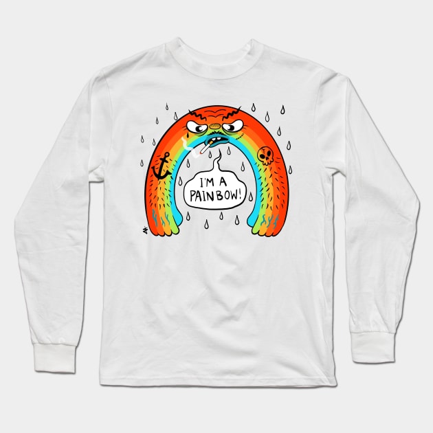 Painbow Long Sleeve T-Shirt by Dagger44